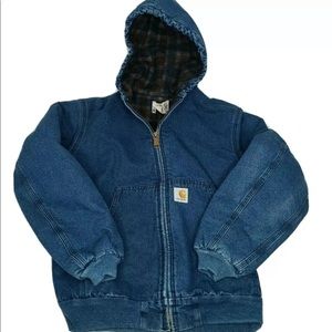 Carhartt Boys Large Denim Jacket